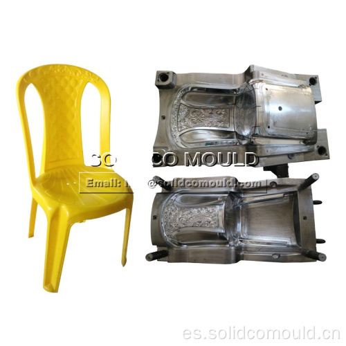 El molde de silla sin brazo de plástico de alta calidad de fábrica